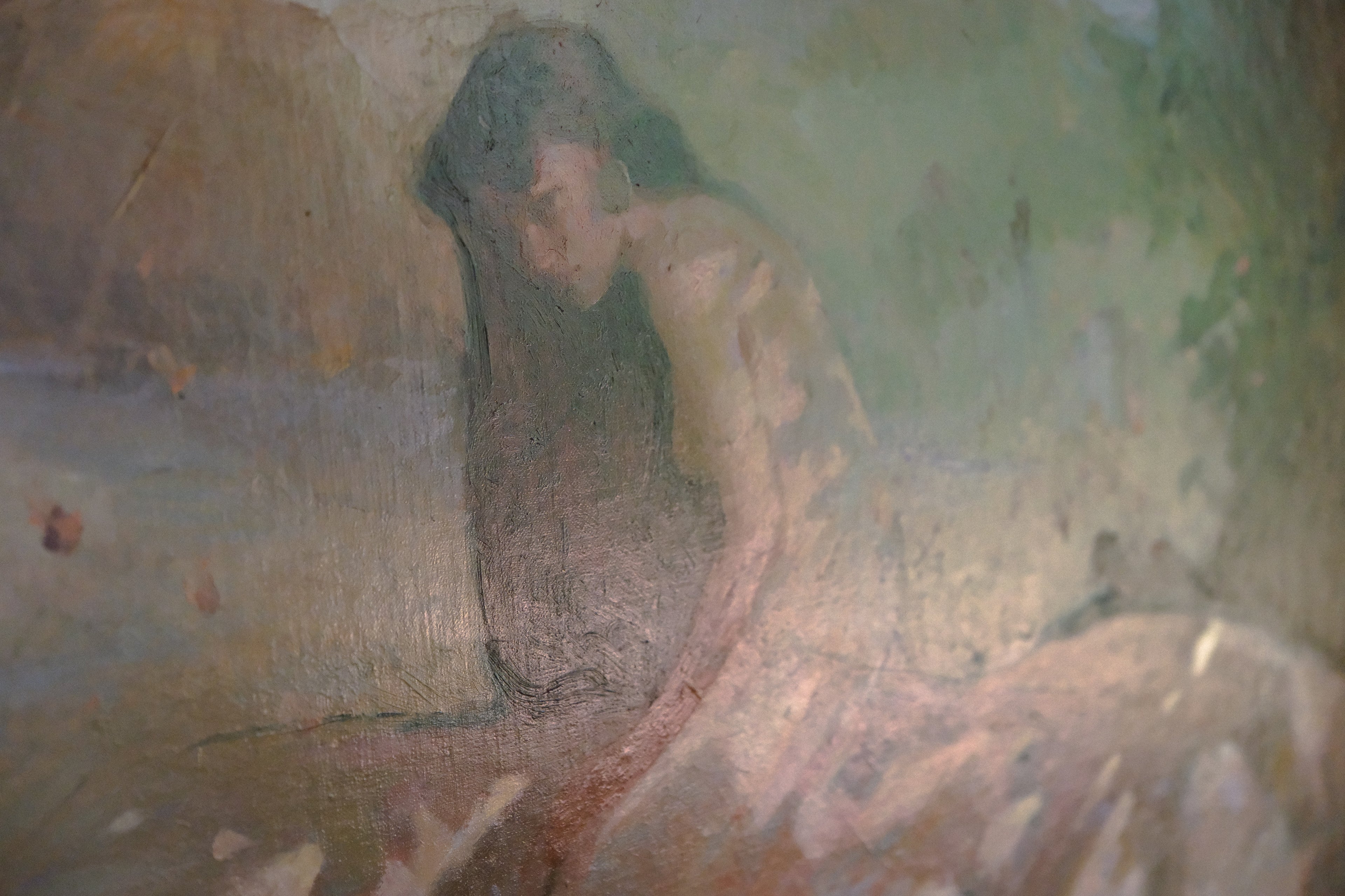 "Summer rider" — framed