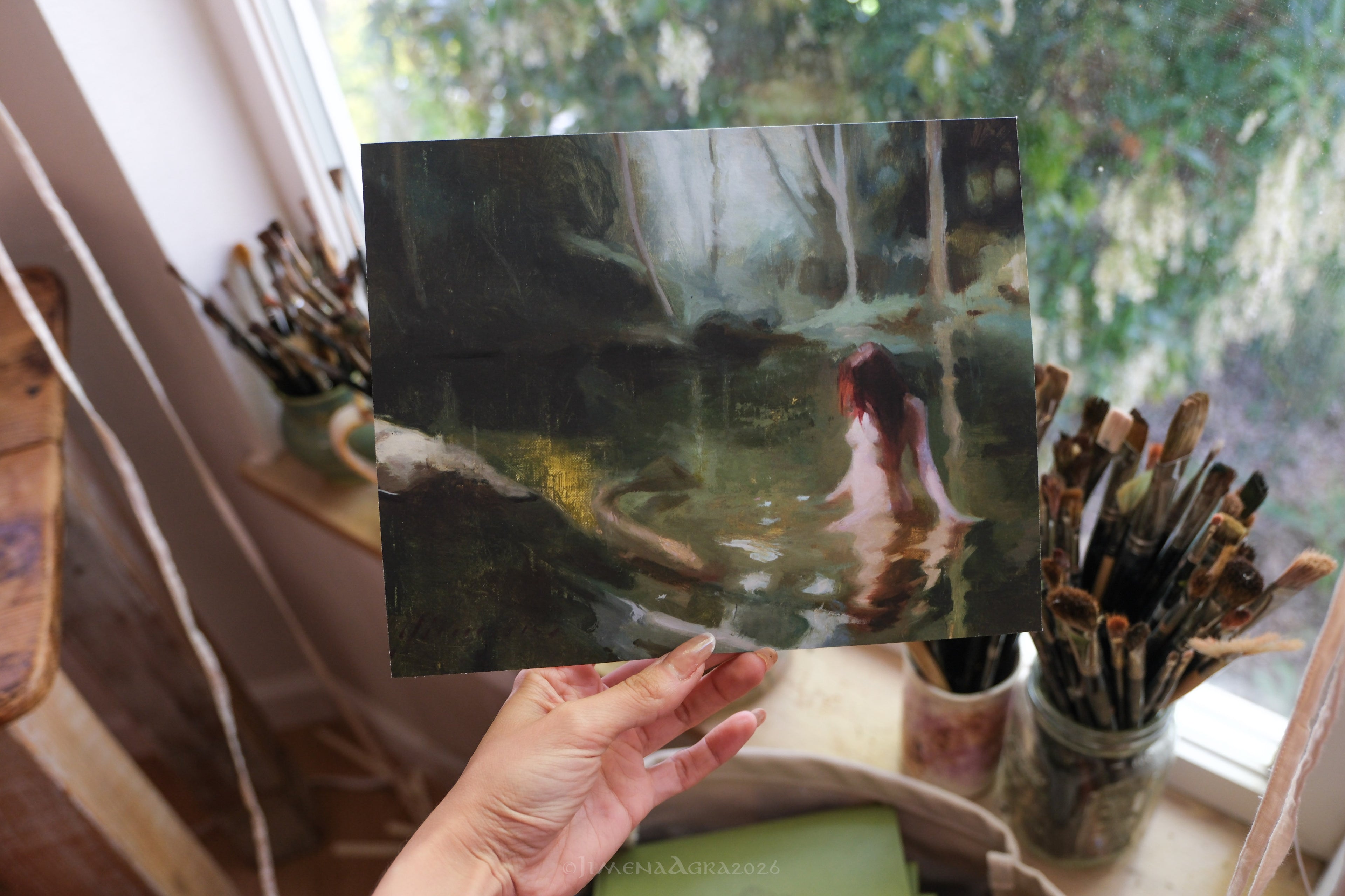 "Catch & release" — giclée print