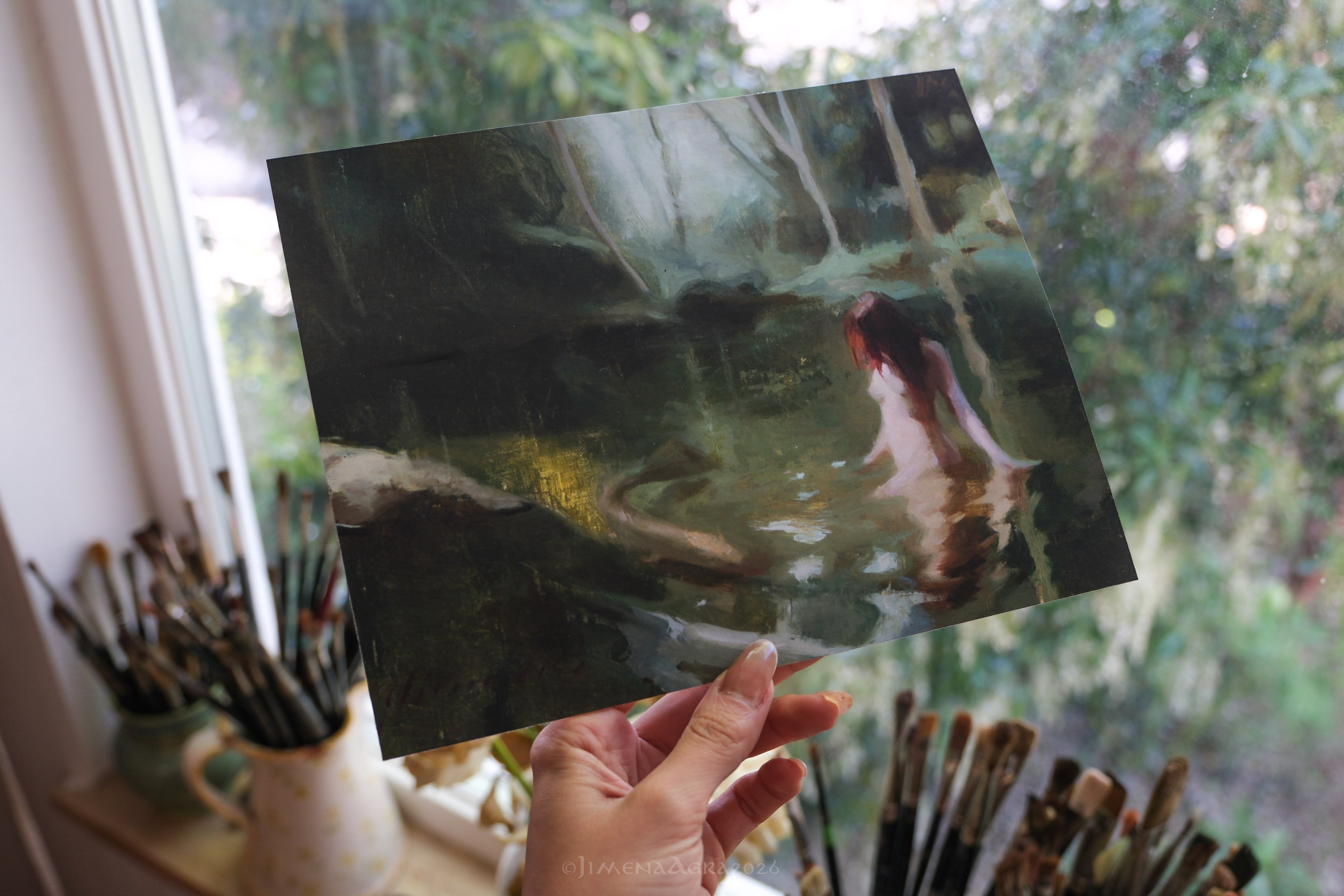 "Catch & release" — giclée print