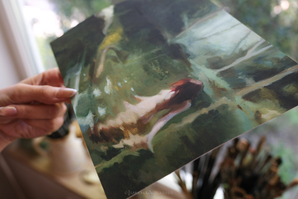 "Catch & release" — giclée print