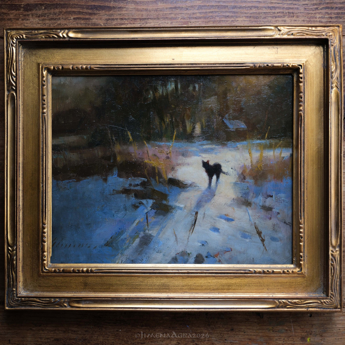 footprints - framed - image 1