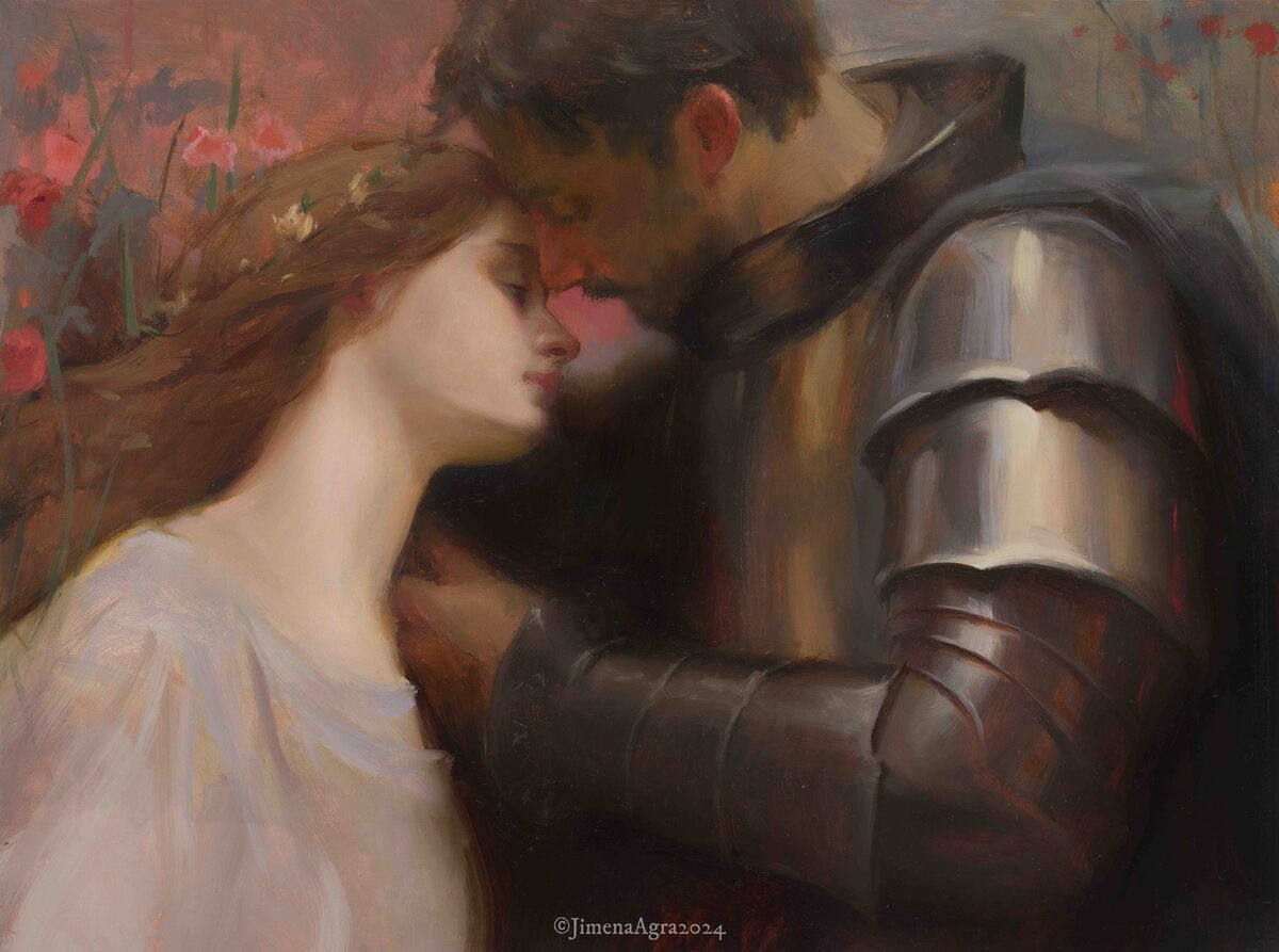 I love thee true - Giclee print