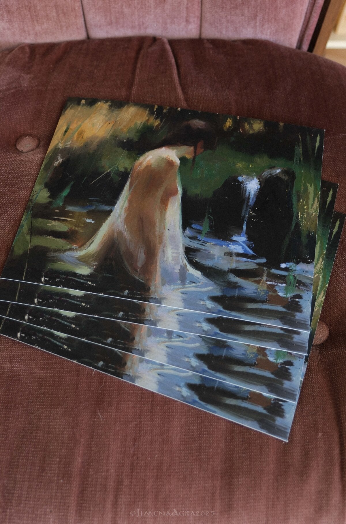 Nymph of the lake - Giclee